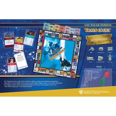 MasterPieces Opoly Board Game - Polar Express 5 MasterPieces Opoly Board Game - Polar Express - Image 3
