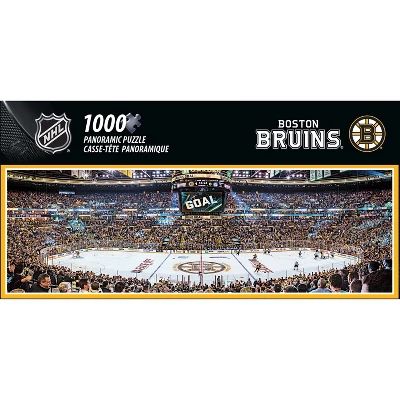 MasterPieces Sports Panoramic Puzzle - NHL Boston Bruins Center View 3 MasterPieces Sports Panoramic Puzzle - NHL Boston Bruins Center View