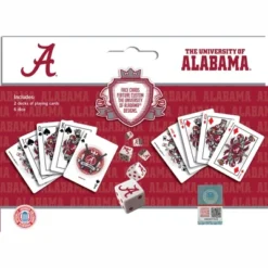 MasterPieces Officially Licensed NCAA Alabama Crimson Tide 2-Pack Playing Cards & Dice Set For Adults -Games and Puzzles Shop GUEST 7e396cb1 4e29 421a acc4 3eafe7bc3b9c