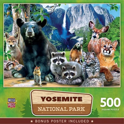 MasterPieces 500 Pieces Jigsaw Puzzle - Yosemite National Park - 15"x21" 3 MasterPieces 500 Pieces Jigsaw Puzzle - Yosemite National Park - 15"x21"