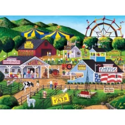 MasterPieces Inc Summer Carnival 400 Piece Large EZ Grip Jigsaw Puzzle