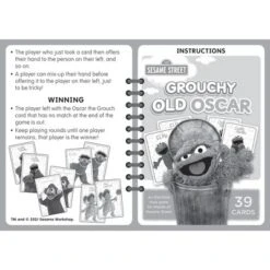MasterPieces Kids Games - Sesame Street Grouchy Old Oscar Card Game -Games and Puzzles Shop GUEST 802397fc bcec 4607 aa7c 0303fb298382
