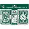 MasterPieces Officially Licensed NCAA Michigan State Spartans 2-Pack Playing Cards & Dice Set For Adults -Games and Puzzles Shop GUEST 80ae3dc2 7f34 443c b849 3322cdda6624