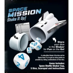 MasterPieces Space Mission Shake It Up Dice Game For Families And Kids Ages 6 And Up -Games and Puzzles Shop GUEST 80dbd50d ccc4 41cb 891d 568628437ef4