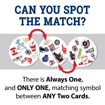 MasterPieces Officially Licensed NHL Detroit Red Wings Spot It Game For Kids And Adults 5 MasterPieces Officially Licensed NHL Detroit Red Wings Spot It Game For Kids And Adults - Image 3