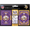 MasterPieces Officially Licensed NFL Minnesota Vikings 2-Pack Playing Cards & Dice Set For Adults 1 MasterPieces Officially Licensed NFL Minnesota Vikings 2-Pack Playing Cards & Dice Set For Adults -Games and Puzzles Shop GUEST 8330e2de b98c 44a6 b31a 25afd6ab95d2
