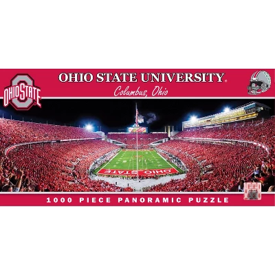 MasterPieces Panoramic Puzzle - NCAA Ohio State Buckeyes Endzone View 3 MasterPieces Panoramic Puzzle - NCAA Ohio State Buckeyes Endzone View
