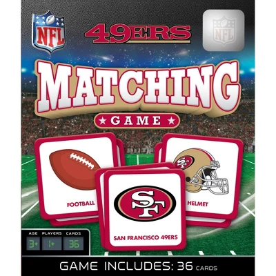 MasterPieces Officially Licensed NFL San Francisco 49ers Matching Game For Kids And Families 3 MasterPieces Officially Licensed NFL San Francisco 49ers Matching Game For Kids And Families