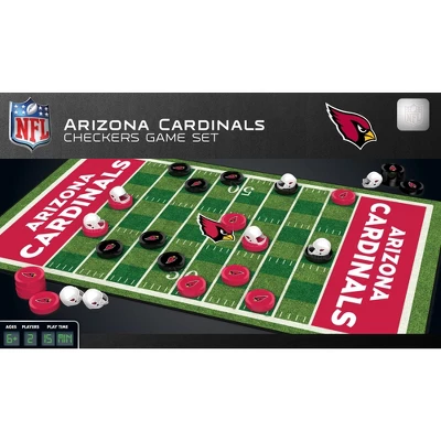MasterPieces Officially Licensed NFL Arizona Cardinals Checkers Board Game For Families And Kids Ages 6 And Up 3 MasterPieces Officially Licensed NFL Arizona Cardinals Checkers Board Game For Families And Kids Ages 6 And Up