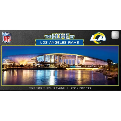 MasterPieces Sports Panoramic Puzzle - NFL Los Angeles Rams Stadium View 3 MasterPieces Sports Panoramic Puzzle - NFL Los Angeles Rams Stadium View