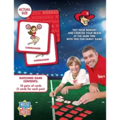 MasterPieces Officially Licensed NCAA Nebraska Cornhuskers Matching Game For Kids And Families -Games and Puzzles Shop GUEST 87e18db8 5a5d 4640 b82e b739bb398691