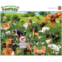MasterPieces 1000 Piece Jigsaw Puzzle - Super Dooper Pooper - 19.25"x26.75" -Games and Puzzles Shop GUEST 87f04ee1 dffa 430a 9f1f 973c93850d6e