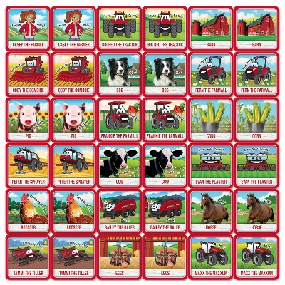 MasterPieces Officially Licensed Case/Farmall Matching Game For Kids And Families 4 MasterPieces Officially Licensed Case/Farmall Matching Game For Kids And Families - Image 2