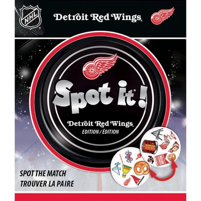 MasterPieces Officially Licensed NHL Detroit Red Wings Spot It Game For Kids And Adults 3 MasterPieces Officially Licensed NHL Detroit Red Wings Spot It Game For Kids And Adults