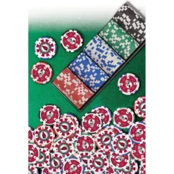 MasterPieces Inc Arizona Cardinals NFL 100-Piece Poker Chips