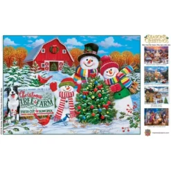 MasterPieces 1000 Piece Christmas Jigsaw Puzzle - Holiday Tree Farm -Games and Puzzles Shop GUEST 89f6e923 285b 4c3a addd 1d78d60aa3e8