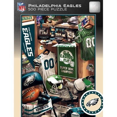 MasterPieces 500 Piece Puzzle - Philadelphia Eagles Locker Room - 15"x21" 3 MasterPieces 500 Piece Puzzle - Philadelphia Eagles Locker Room - 15"x21"