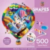 Masterpieces 500 Piece Shaped Puzzle - Hot Air Balloons - 19.09"x24.26" -Games and Puzzles Shop GUEST 8af6c4f6 973b 47e3 aafb 553994898a80