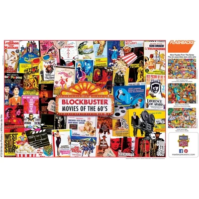 MasterPieces 1000 Piece Jigsaw Puzzle - Movie Posters - 19.25"x26.75" 6 MasterPieces 1000 Piece Jigsaw Puzzle - Movie Posters - 19.25"x26.75" - Image 4