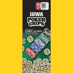 MasterPieces Casino Style 100 Piece Poker Chip Set - NCAA Iowa Hawkeyes -Games and Puzzles Shop GUEST 8ba16410 72b1 47f2 868c 0a53fbd5dd46