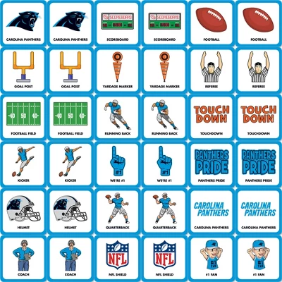 MasterPieces Officially Licensed NFL Carolina Panthers Matching Game For Kids And Families 4 MasterPieces Officially Licensed NFL Carolina Panthers Matching Game For Kids And Families - Image 2