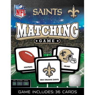 MasterPieces Officially Licensed NFL New Orleans Saints Matching Game For Kids And Families 3 MasterPieces Officially Licensed NFL New Orleans Saints Matching Game For Kids And Families