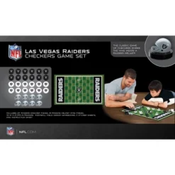 MasterPieces Officially Licensed NFL Las Vegas Raiders Checkers Board Game For Families And Kids Ages 6 And Up -Games and Puzzles Shop GUEST 8d3c639a 93c2 484d 962d 135008cafa1b
