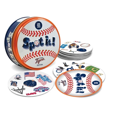 MasterPieces Officially Licensed MLB Detroit Tigers Spot It Game For Kids And Adults 4 MasterPieces Officially Licensed MLB Detroit Tigers Spot It Game For Kids And Adults - Image 2