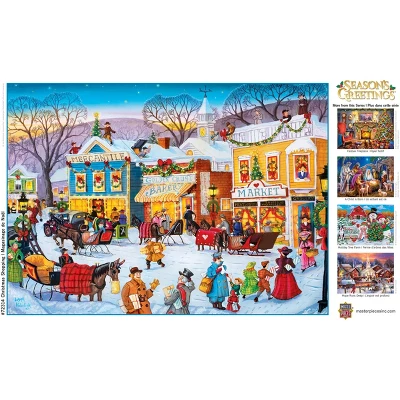 MasterPieces 1000 Piece Jigsaw Puzzle - Christmas Shopping - 19.25"x26.75" 6 MasterPieces 1000 Piece Jigsaw Puzzle - Christmas Shopping - 19.25"x26.75" - Image 4