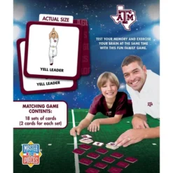 MasterPieces Officially Licensed NCAA Texas A&M Aggies Matching Game For Kids And Families -Games and Puzzles Shop GUEST 8f59b06d 9adc 4054 a619 d33f881648bb