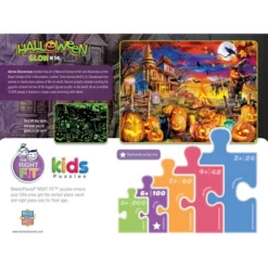 MasterPieces 100 Piece Glow In The Dark Jigsaw Puzzle - The Pumpkin Kings -Games and Puzzles Shop GUEST 8fecf149 f3d2 4e57 8cb3 7581819bbd2d