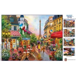 MasterPieces 550 Piece Jigsaw Puzzle For Adults - Parisian Charm - 18"x24" -Games and Puzzles Shop GUEST 9050dc34 8d0a 402d 9e9f 4306bd7baf20