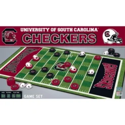 MasterPieces Officially Licensed NCAA South Carolina Gamecocks Checkers Board Game For Families And Kids Ages 6 And Up