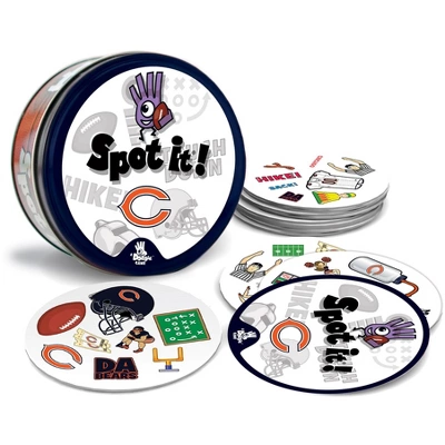 MasterPieces Officially Licensed NFL Chicago Bears Spot It Game For Kids And Adults 4 MasterPieces Officially Licensed NFL Chicago Bears Spot It Game For Kids And Adults - Image 2