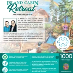MasterPieces 1000 Piece Jigsaw Puzzle - Island Cottage - 19.25"x26.75" -Games and Puzzles Shop GUEST 91bfba2c 1b96 4092 bc74 ea988d8dc607