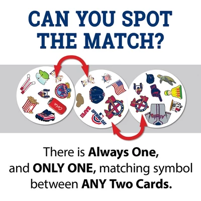 MasterPieces Officially Licensed MLB Atlanta Braves Spot It Game For Kids And Adults 5 MasterPieces Officially Licensed MLB Atlanta Braves Spot It Game For Kids And Adults - Image 3