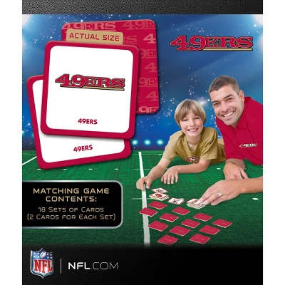 MasterPieces Officially Licensed NFL San Francisco 49ers Matching Game For Kids And Families 5 MasterPieces Officially Licensed NFL San Francisco 49ers Matching Game For Kids And Families - Image 3