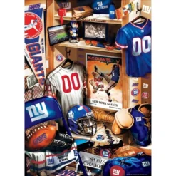 MasterPieces 500 Piece Puzzle - New York Giants Locker Room - 15"x21" -Games and Puzzles Shop GUEST 93814b9c cbff 4e2f b844 1a3d44d46e14