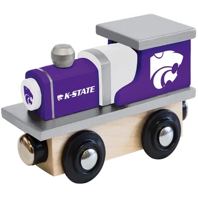 MasterPieces Officially Licensed NCAA Kansas State Wildcats Wooden Toy Train Engine For Kids 3 MasterPieces Officially Licensed NCAA Kansas State Wildcats Wooden Toy Train Engine For Kids