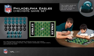 MasterPieces Officially Licensed NFL Philadelphia Eagles Checkers Board Game For Families And Kids Ages 6 And Up 5 MasterPieces Officially Licensed NFL Philadelphia Eagles Checkers Board Game For Families And Kids Ages 6 And Up - Image 3