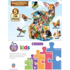 MasterPieces 100 Piece Shaped Jigsaw Puzzle - Fawn Friends - 14"x19" -Games and Puzzles Shop GUEST 961b5cf2 3e96 43aa a25c 29d96a115437