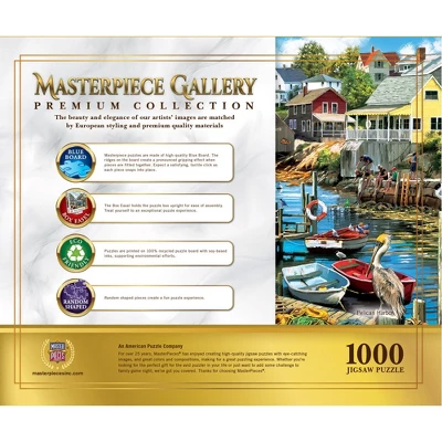 MasterPieces 1000 Piece Jigsaw Puzzle - Pelican Harbor - 26.8"x19.3" 5 MasterPieces 1000 Piece Jigsaw Puzzle - Pelican Harbor - 26.8"x19.3" - Image 3