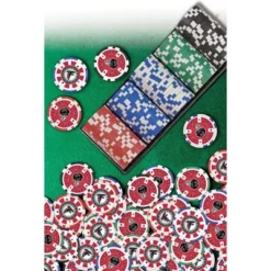 MasterPieces Inc Atlanta Falcons NFL 100-Piece Poker Chips