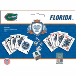 MasterPieces Officially Licensed NCAA Florida Gators 2-Pack Playing Cards & Dice Set For Adults 8 MasterPieces Officially Licensed NCAA Florida Gators 2-Pack Playing Cards & Dice Set For Adults -Games and Puzzles Shop GUEST 9740940c a6b3 43d5 8a5e 8a6dd1415a6a