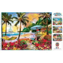 MasterPieces 550 Piece Jigsaw Puzzle For Adults - Hawaiian Life - 18"x24" 12 MasterPieces 550 Piece Jigsaw Puzzle For Adults - Hawaiian Life - 18"x24" -Games and Puzzles Shop GUEST 99151d20 388e 4c4e 85cc 8ea417690a3f