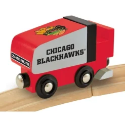 MasterPieces Officially Licensed NHL Chicago Blackhawks Wooden Toy Train Engine For Kids -Games and Puzzles Shop GUEST 991cf818 2e82 4b87 8212 f94156184eed