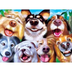 MasterPieces 200 Piece Jigsaw Puzzle For Kids - Goofy Grins - 14"x19" -Games and Puzzles Shop GUEST 9b4f1738 37e3 4052 890f 85a3b1726e79