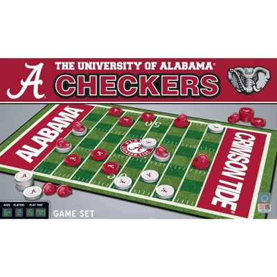MasterPieces Officially Licensed NCAA Alabama Crimson Tide Checkers Board Game For Families And Kids Ages 6 And Up 3 MasterPieces Officially Licensed NCAA Alabama Crimson Tide Checkers Board Game For Families And Kids Ages 6 And Up