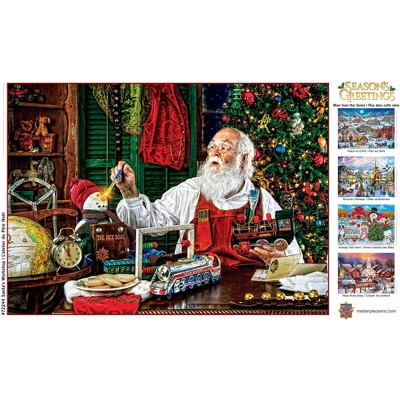 MasterPieces 1000 Piece Christmas Jigsaw Puzzle - Santa's Workshop 6 MasterPieces 1000 Piece Christmas Jigsaw Puzzle - Santa's Workshop - Image 4