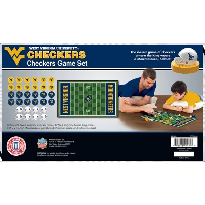 MasterPieces Officially Licensed NCAA West Virginia Mountaineers Checkers Board Game For Families And Kids Ages 6 And Up 5 MasterPieces Officially Licensed NCAA West Virginia Mountaineers Checkers Board Game For Families And Kids Ages 6 And Up - Image 3